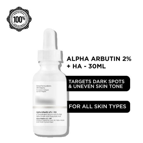 Alpha Arbutin 2% HA 30ml – Makeup City Pakistan