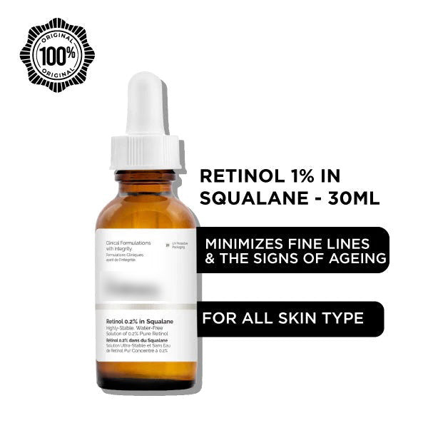 Retinol 0.5% in Squalane - 30ml