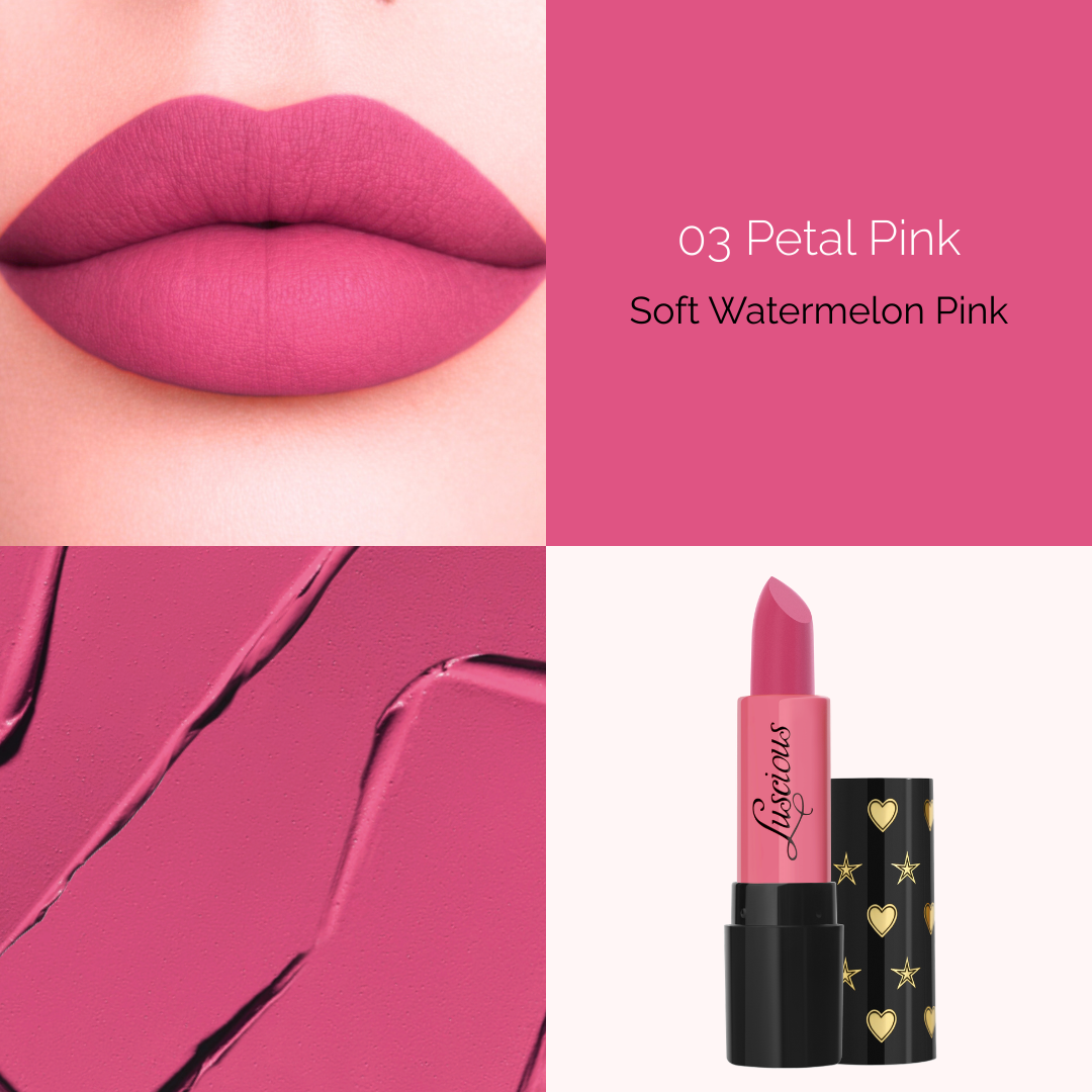 Luscious - Icon Lipstick - Petal Pink