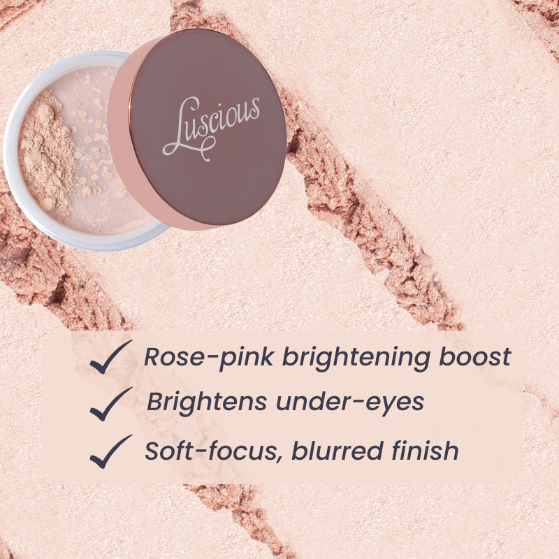 Luscious - Softlight Brightening Face Powder - Peach