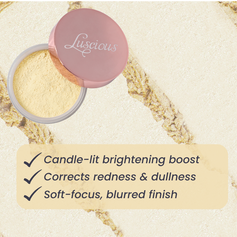 Luscious - Softlight Brightening Face Powder - Banana
