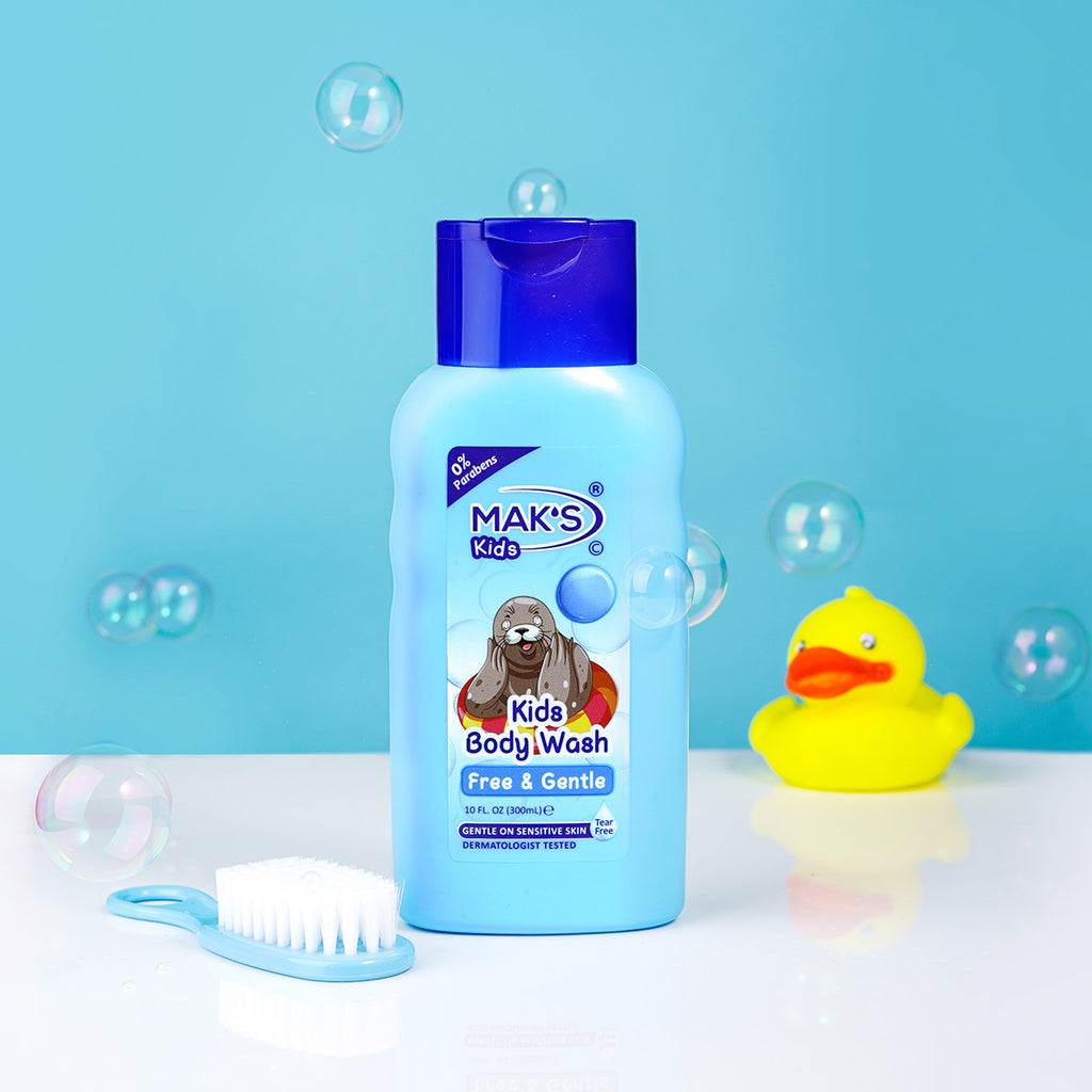 Mak's - Kids Free & Gentle Body Wash For Sensitive Skin - 300ml