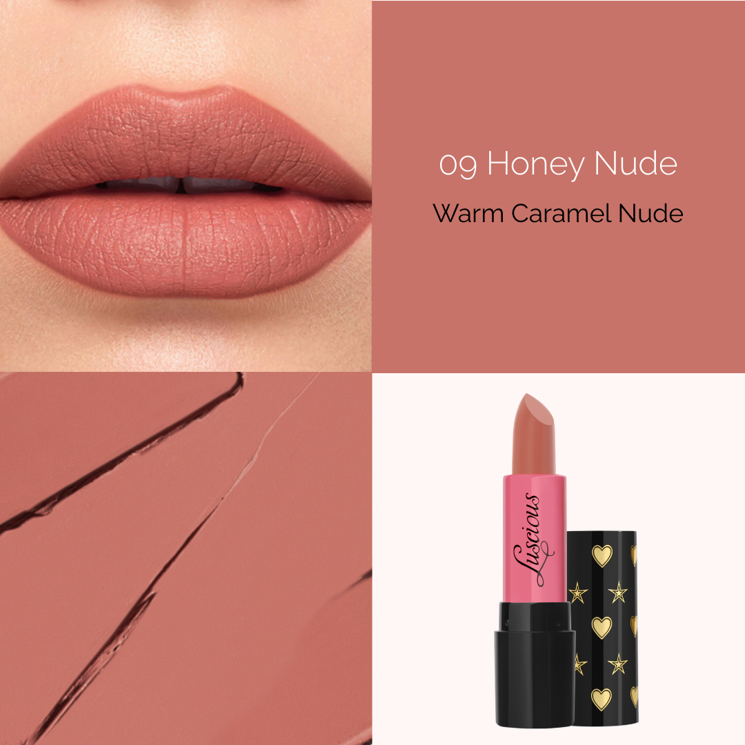 Luscious - Icon Lipstick - Honey Nude