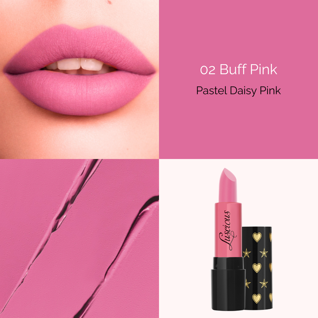 Luscious - Icon Lipstick - Buff Pink