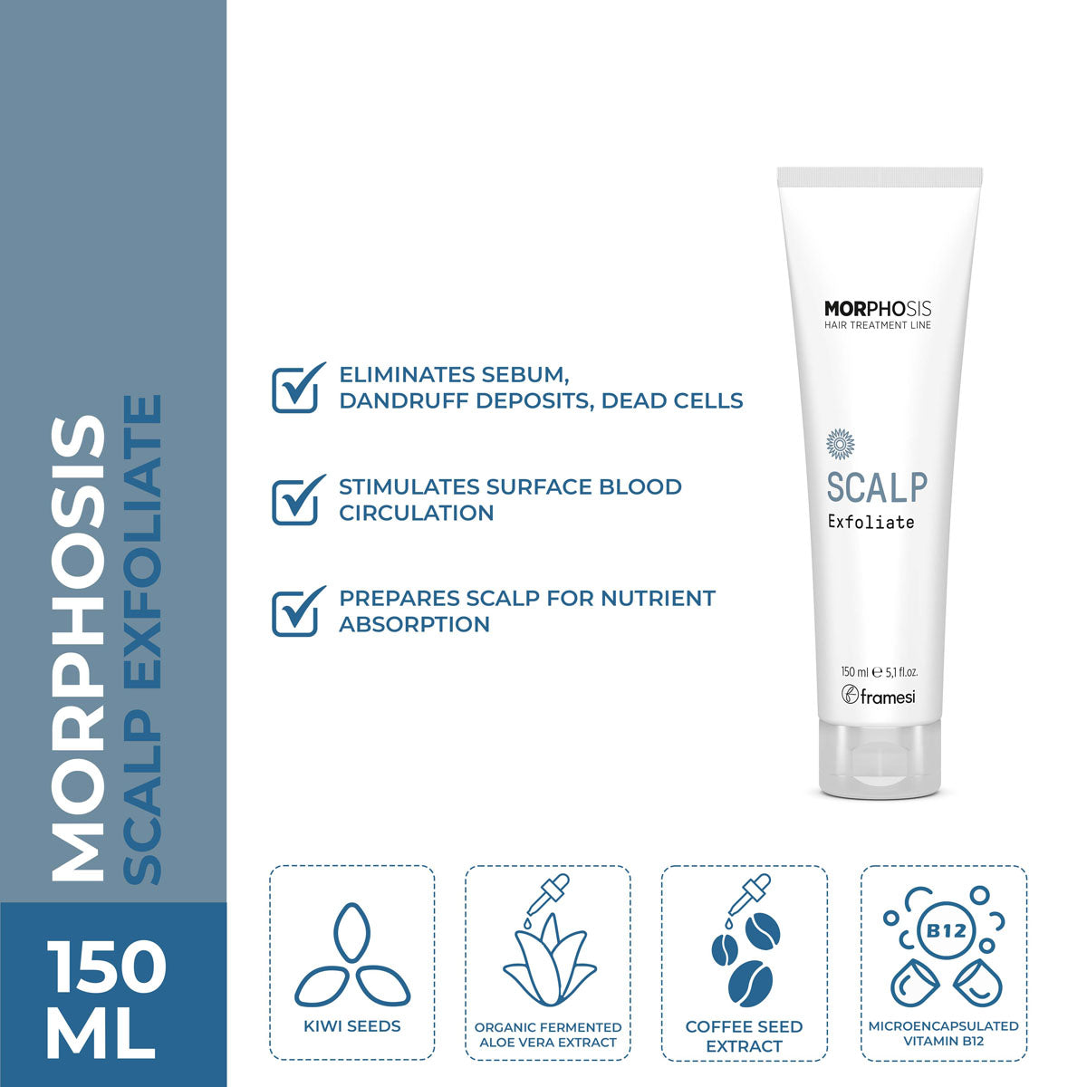 Framesi - Morphosis Scalp Exfoliate - 150ml