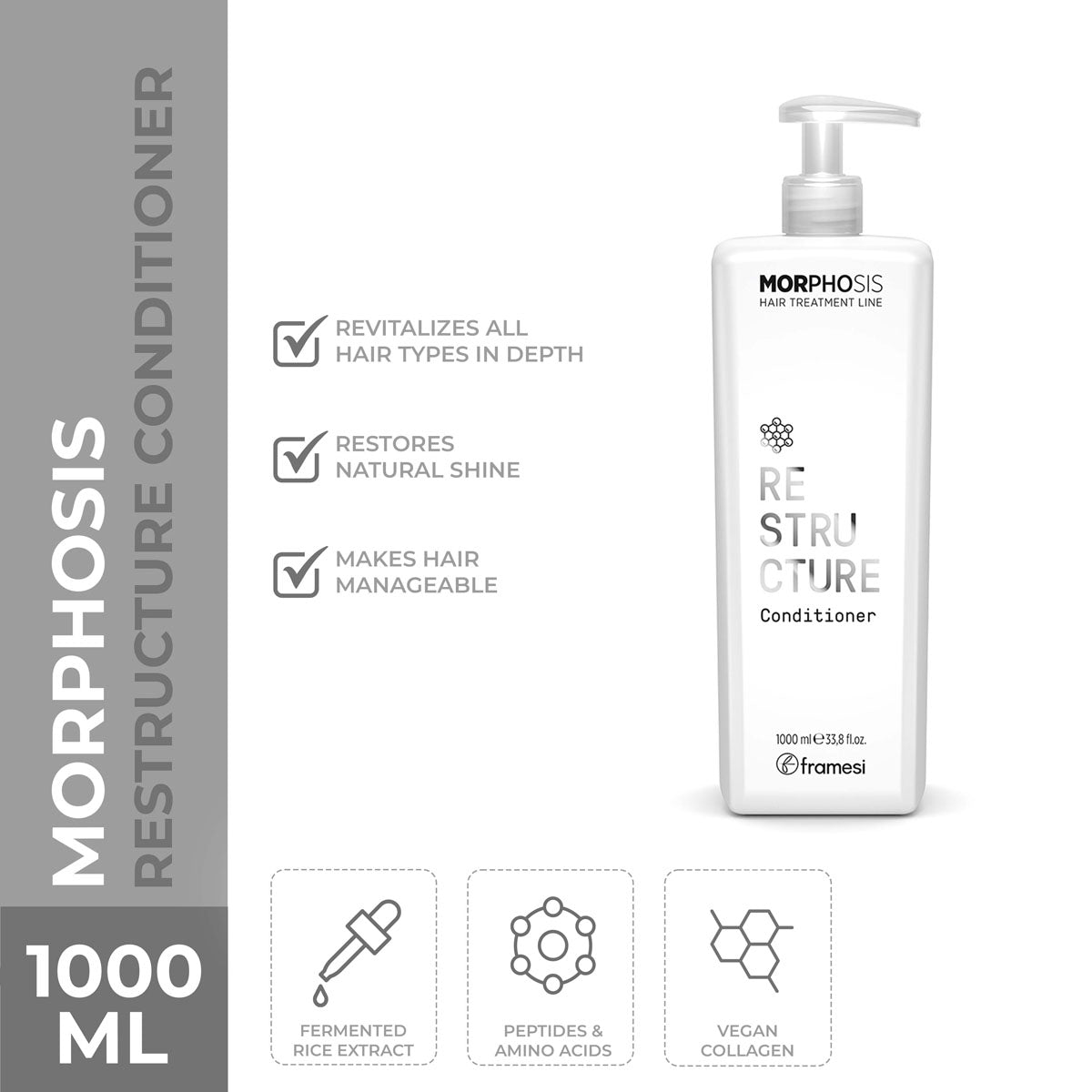 Framesi - Morphosis Restructure Conditioner - 1000ml