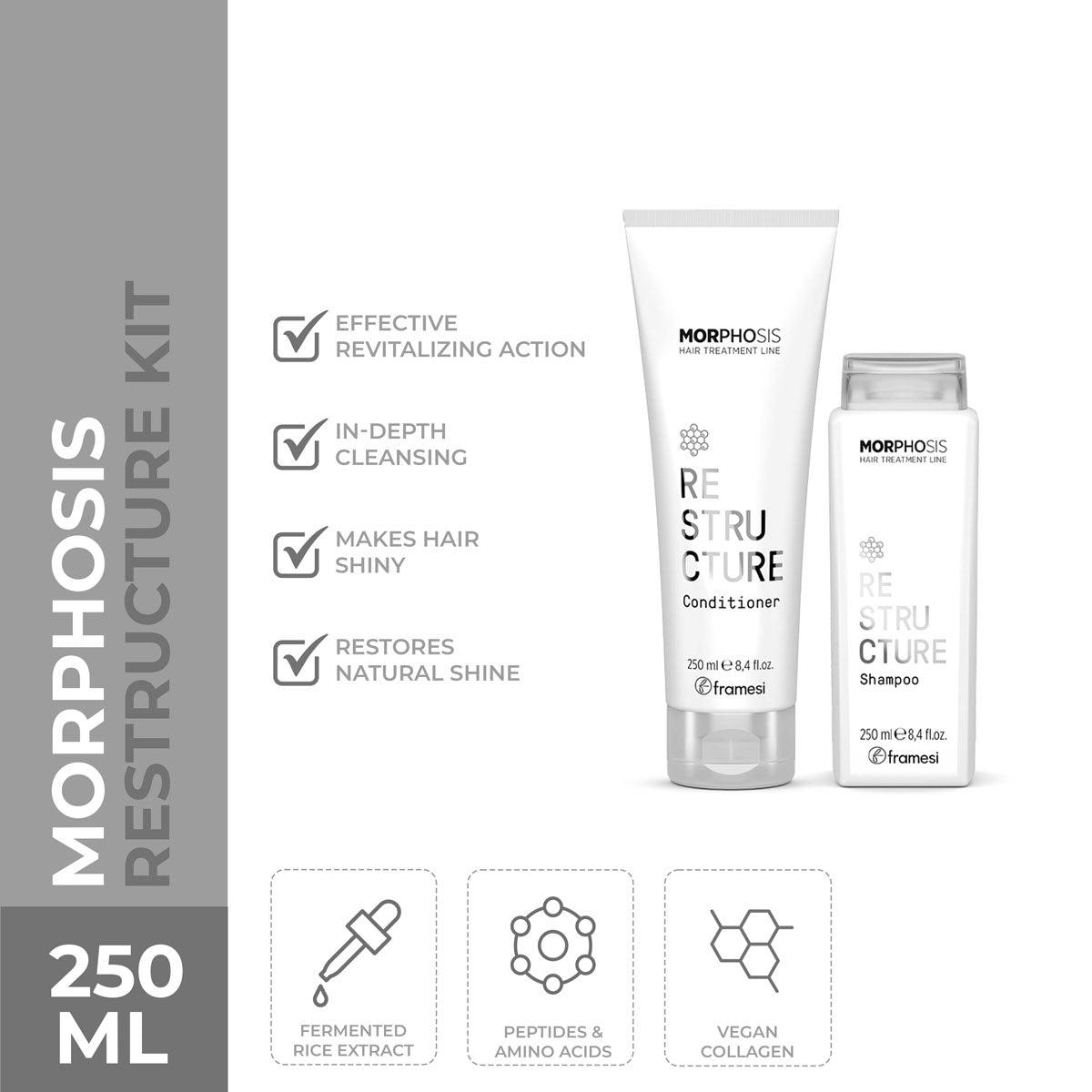 Framesi - Morphosis Restructure Kit - 250 ML