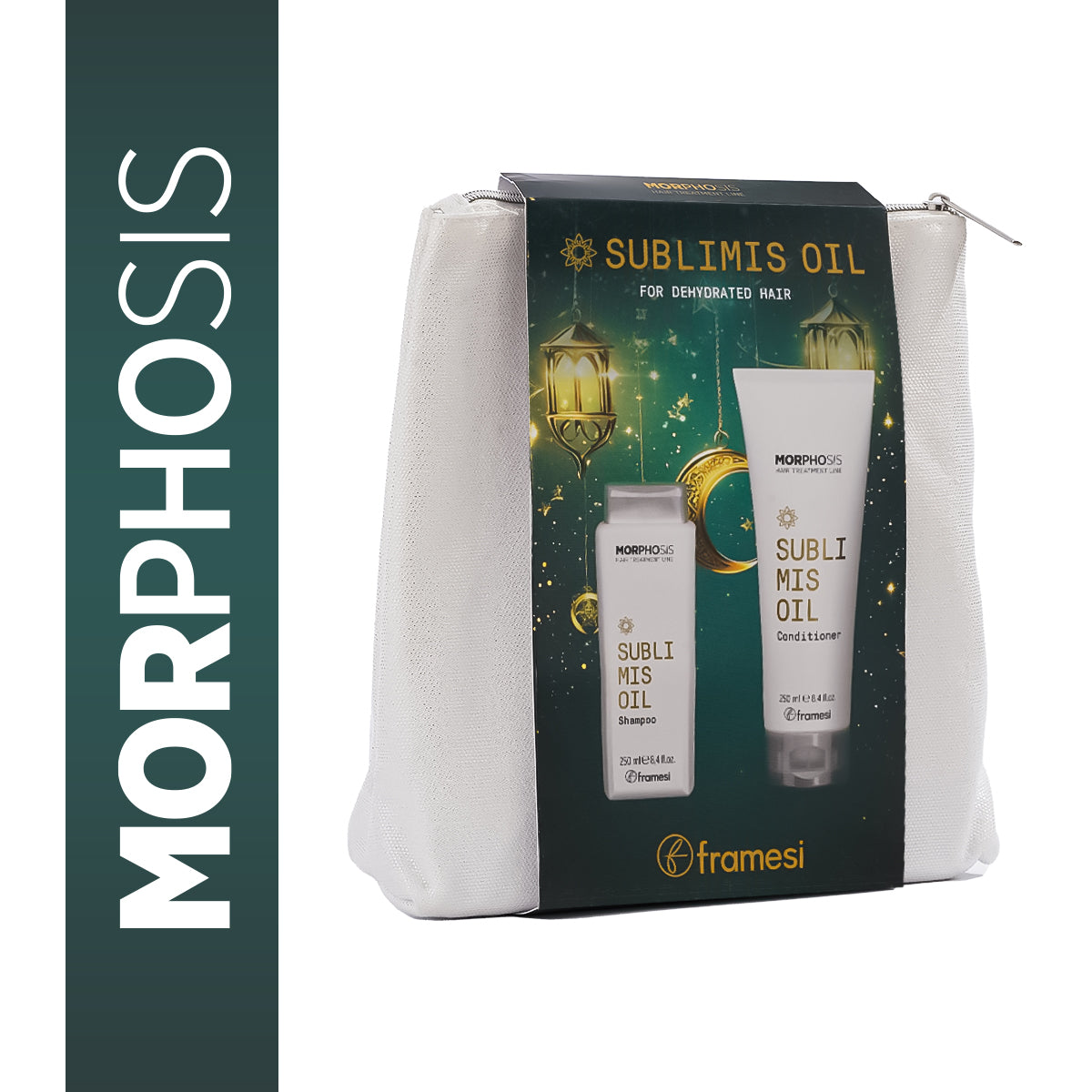 Framesi - Morphosis Sparkling Beauty Bag Sublimis Oil Kit - 250ml