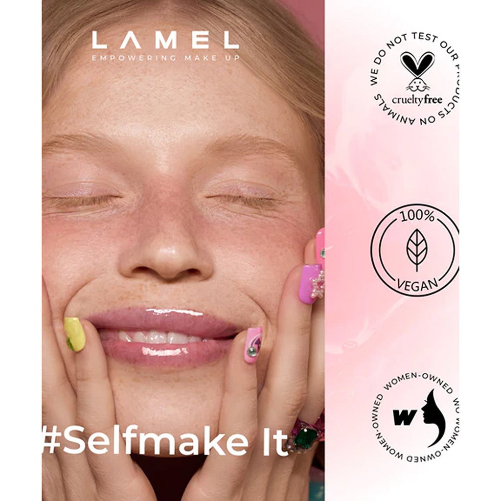 Lamel - Black Eyeliner Soft Brush - 401 Deep Black