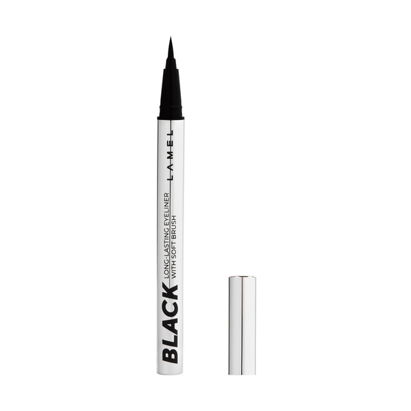Lamel - Black Eyeliner Soft Brush - 401 Deep Black
