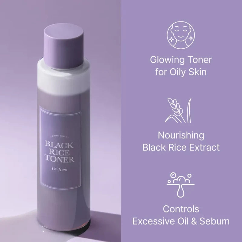 I'm From - Black Rice Toner - 150ml