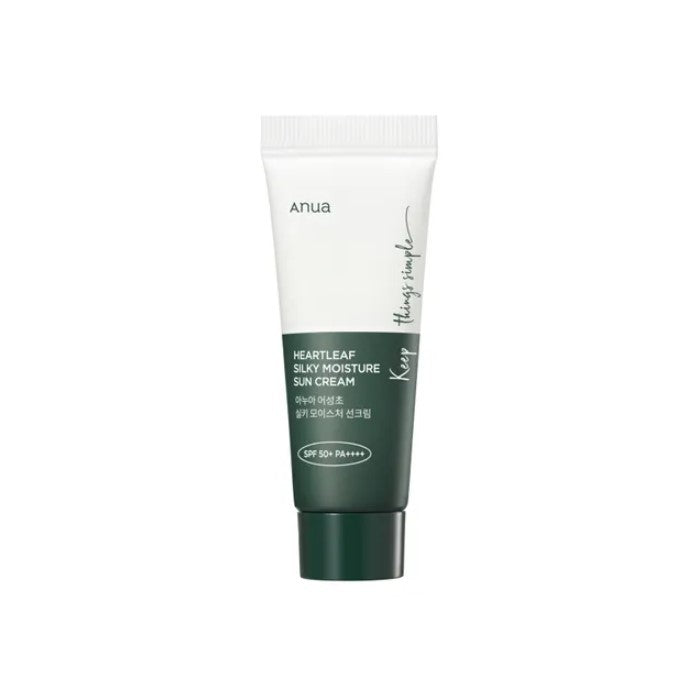 Anua - Heartleaf Silky Moisture Sun Cream SPF 50+ PA++++  10ml