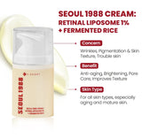 K-Secret - Seoul 1988 Retinal Liposome 1% + Fermented Rice Cream - 50ml
