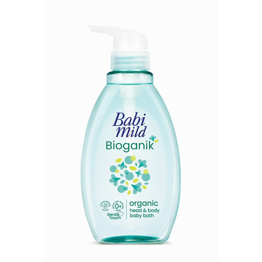 Babi Mild - Bioganik Organic Head & Body Baby Bath - 380ml