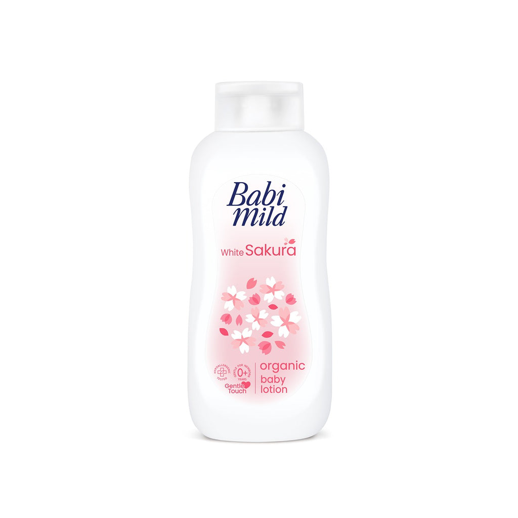Babi Mild - White Sakura Organic Baby Lotion - 180ml