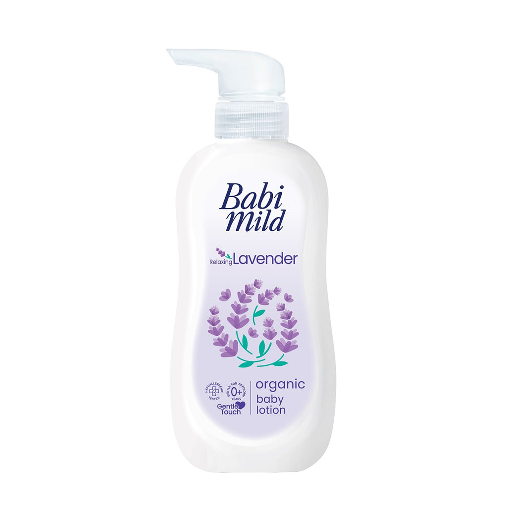 Babi Mild - Relaxing Lavender Organic Baby Lotion - 350ml