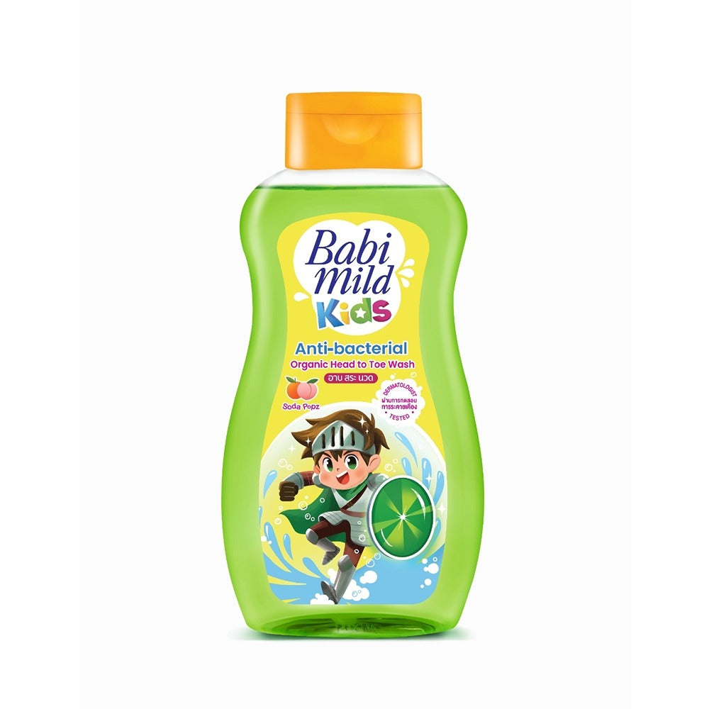 Babi Mild - Kids Soda Popz Head & Body Baby Bath - 190ml