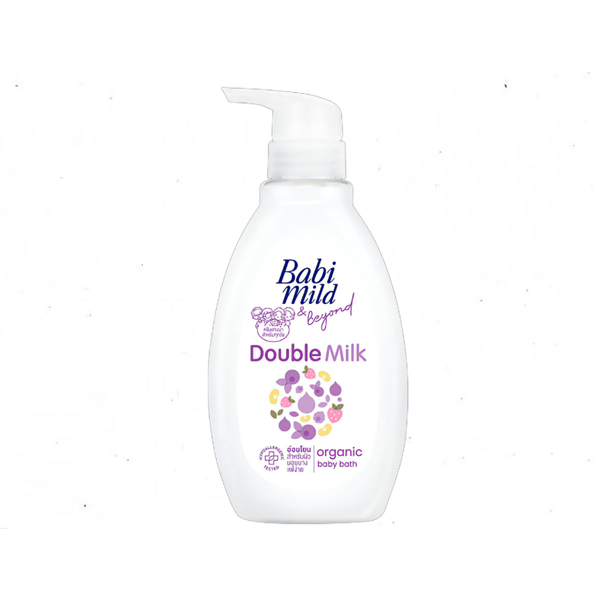 Babi Mild - Double Milk Head And Body Bath - 380ml