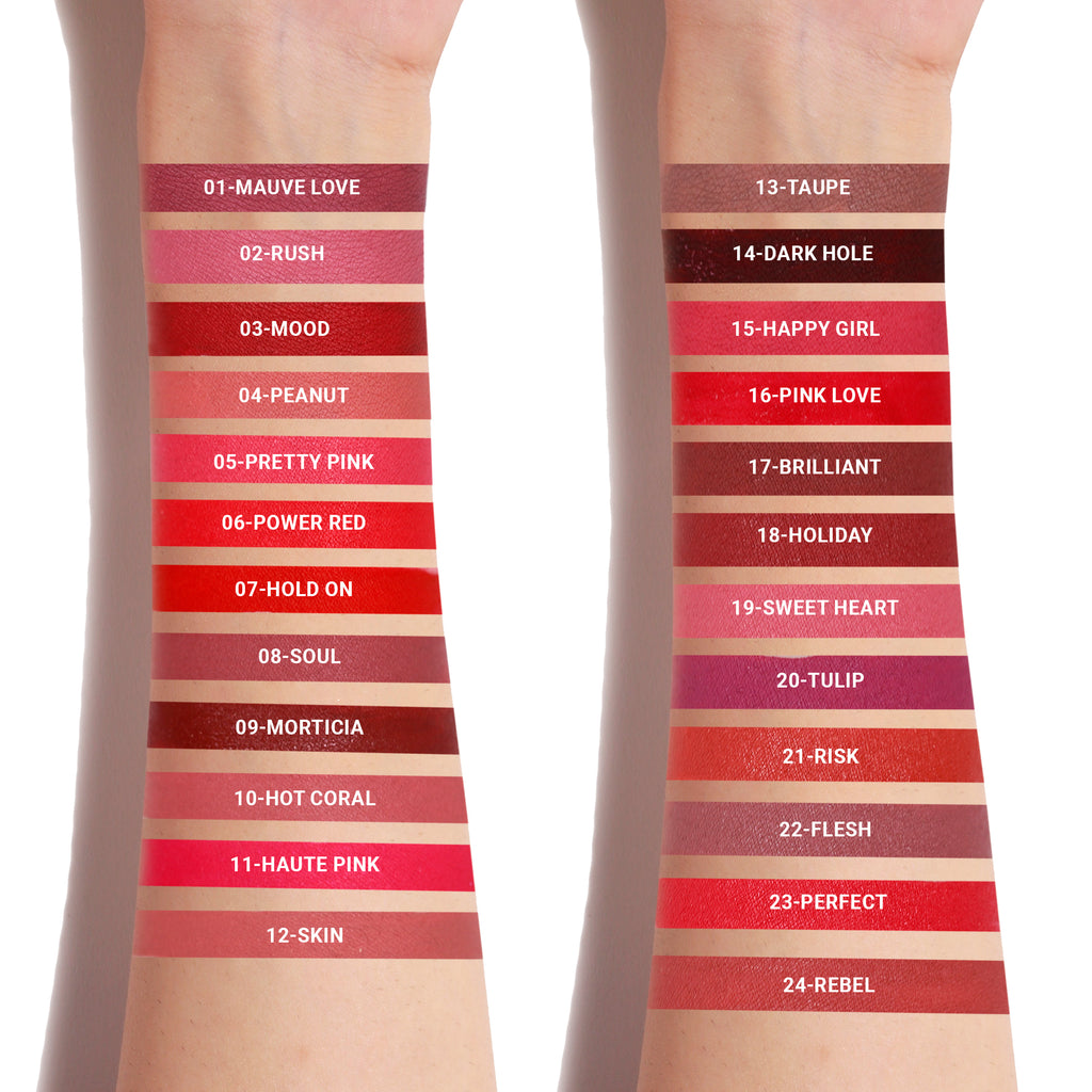 BBA By Suleman - All Day Long Liquid Matte Lipstick - 01 Mauve Love