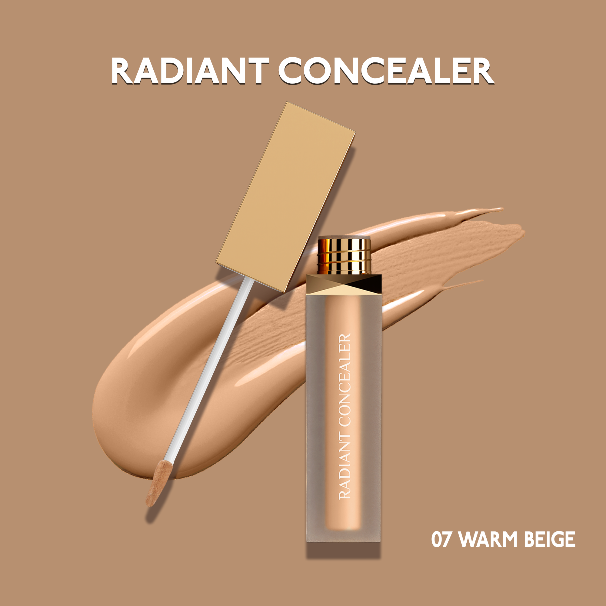 BBA By Suleman - Radiant Concealer - 7 Warm Beige