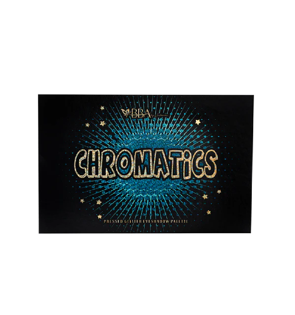 BBA By Suleman - Chromatics Pressed Glitter Eyeshadow Palette