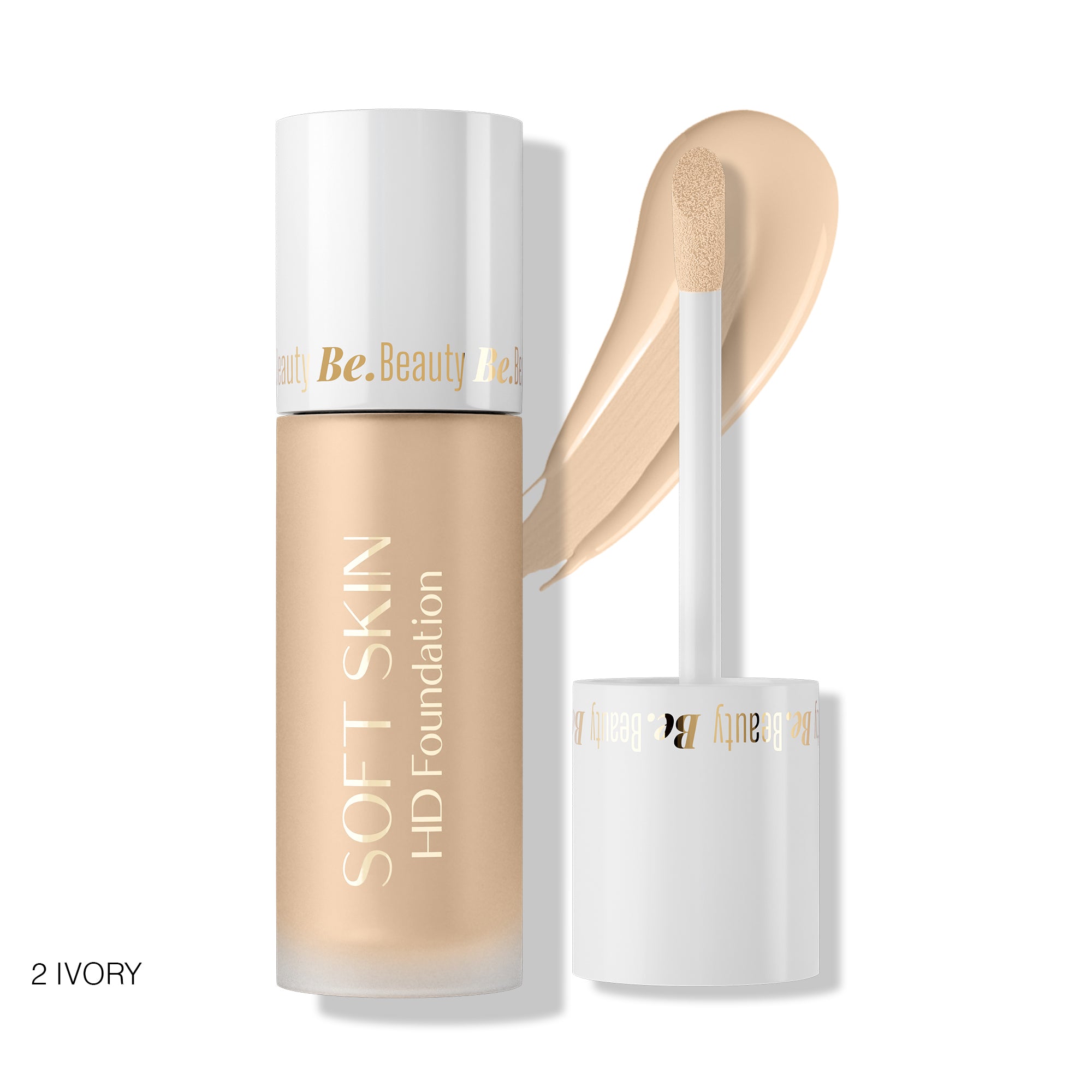 BBA By Suleman - Be Beauty Soft Skin Hd Foundation - 02 Ivory