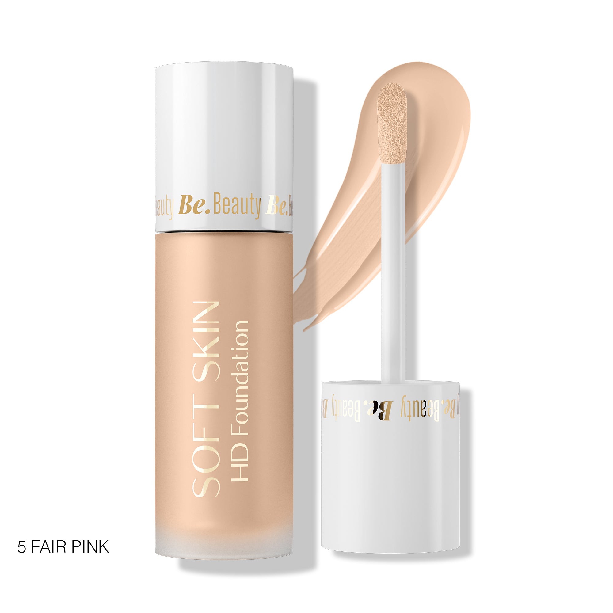 BBA By Suleman - Be Beauty Soft Skin Hd Foundation - 05 Fair Pink