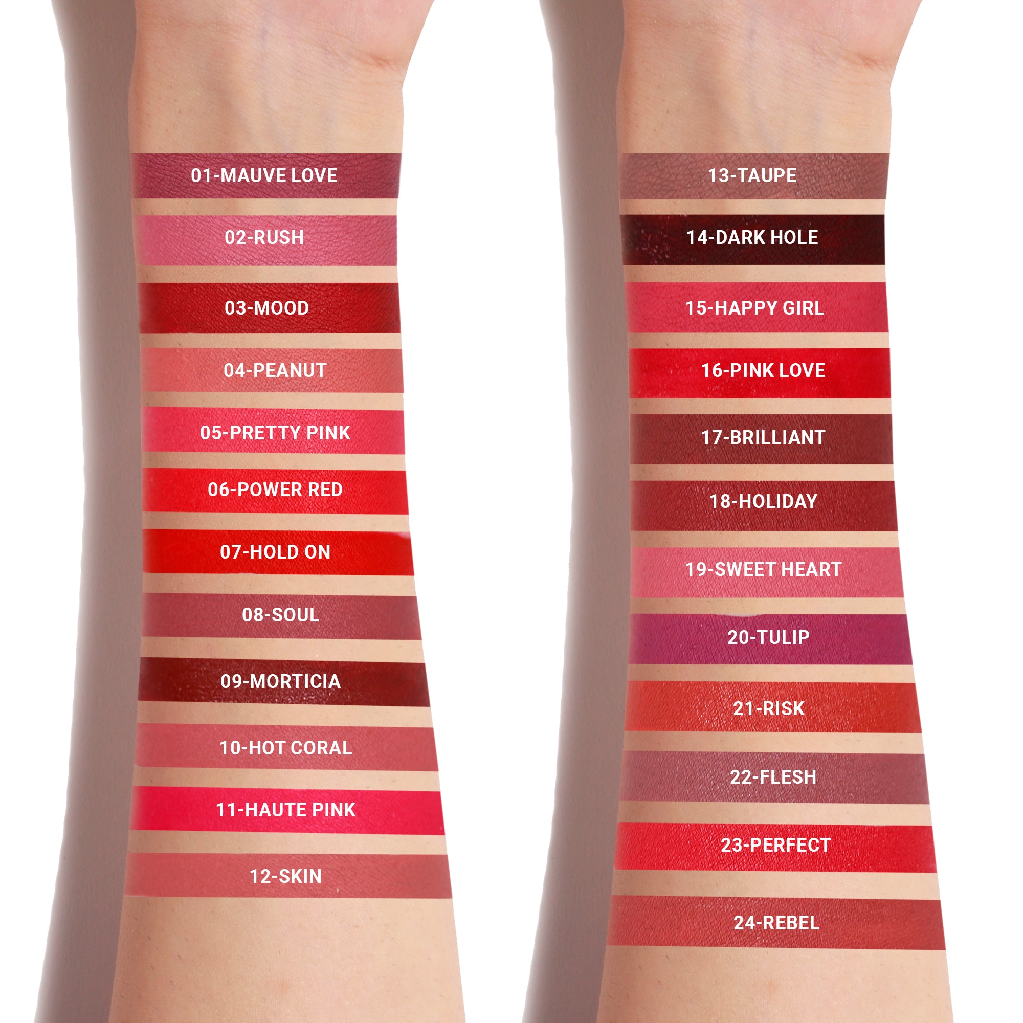 BBA By Suleman - All Day Long Liquid Matte Lipstick - 17 Brilliant