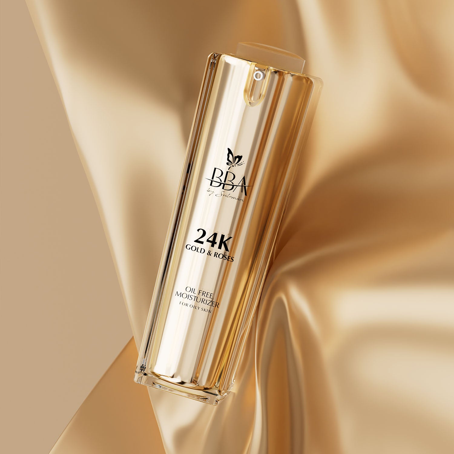 BBA By Suleman - 24k Gold & Roses Oil Free Moisturiser