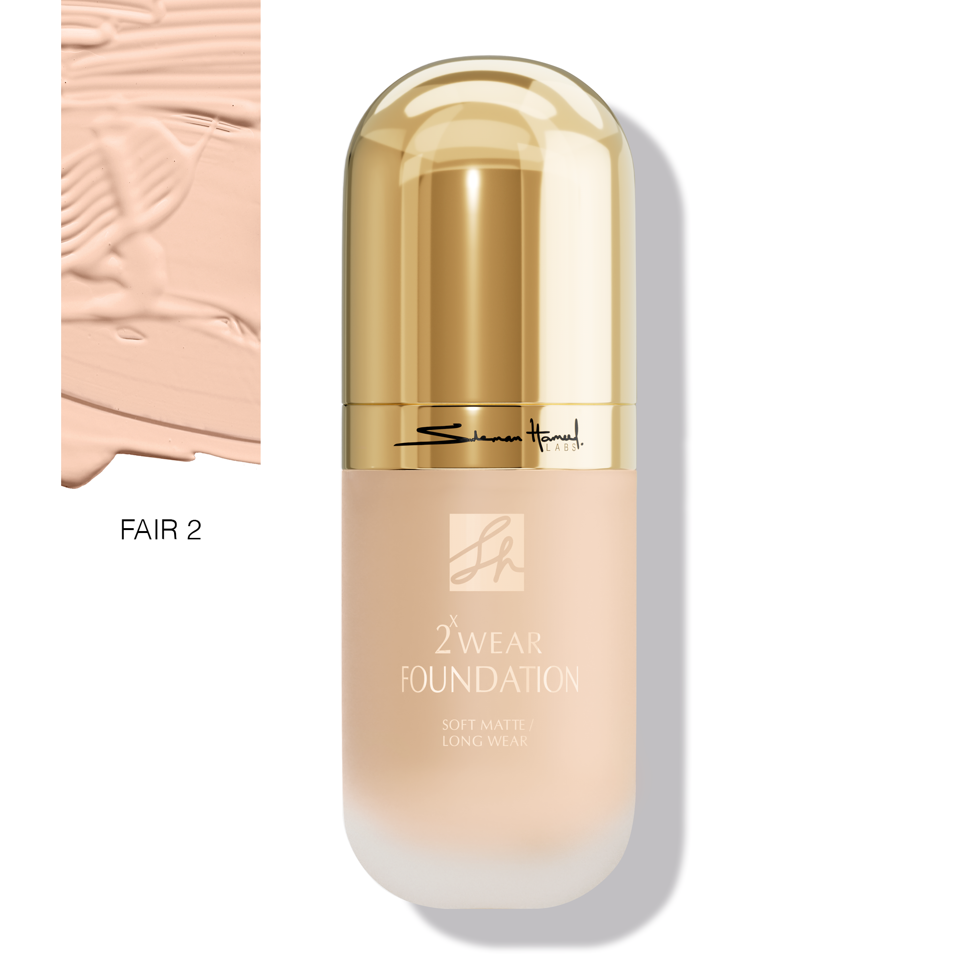 BBA By Suleman - Sh 2x Wear Liquid Foundation - Fair 2