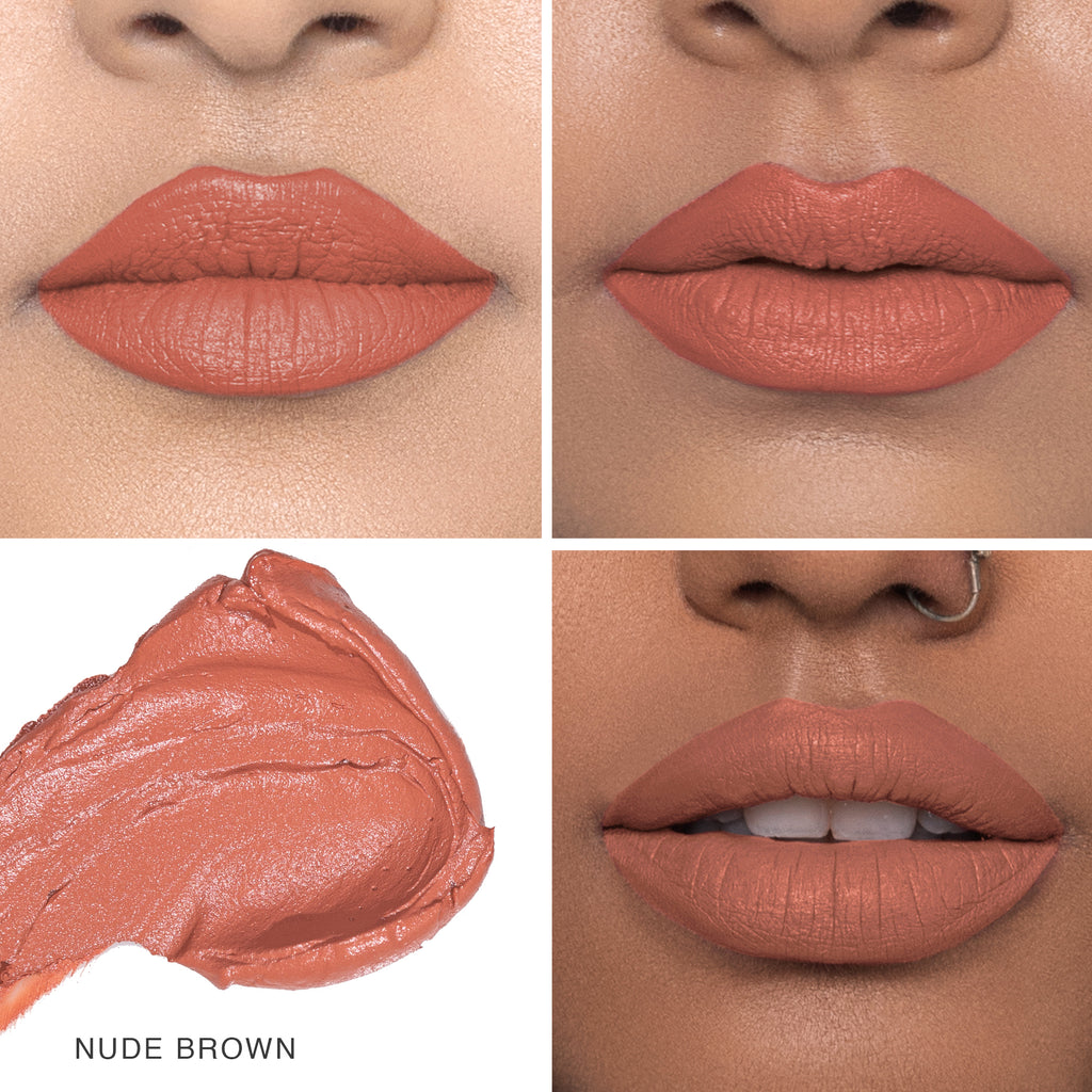 BBA By Suleman - Sh Lip Cream - Nude Brown
