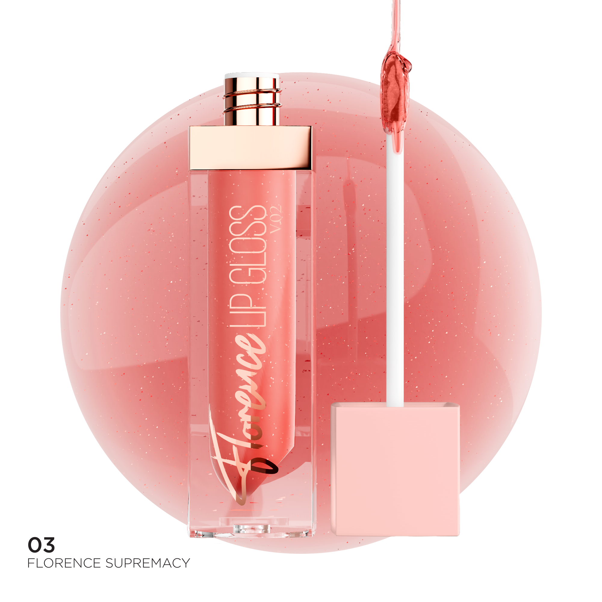 BBA By Suleman - Florence V.02 Lip Gloss - 03 Florence Supremacy