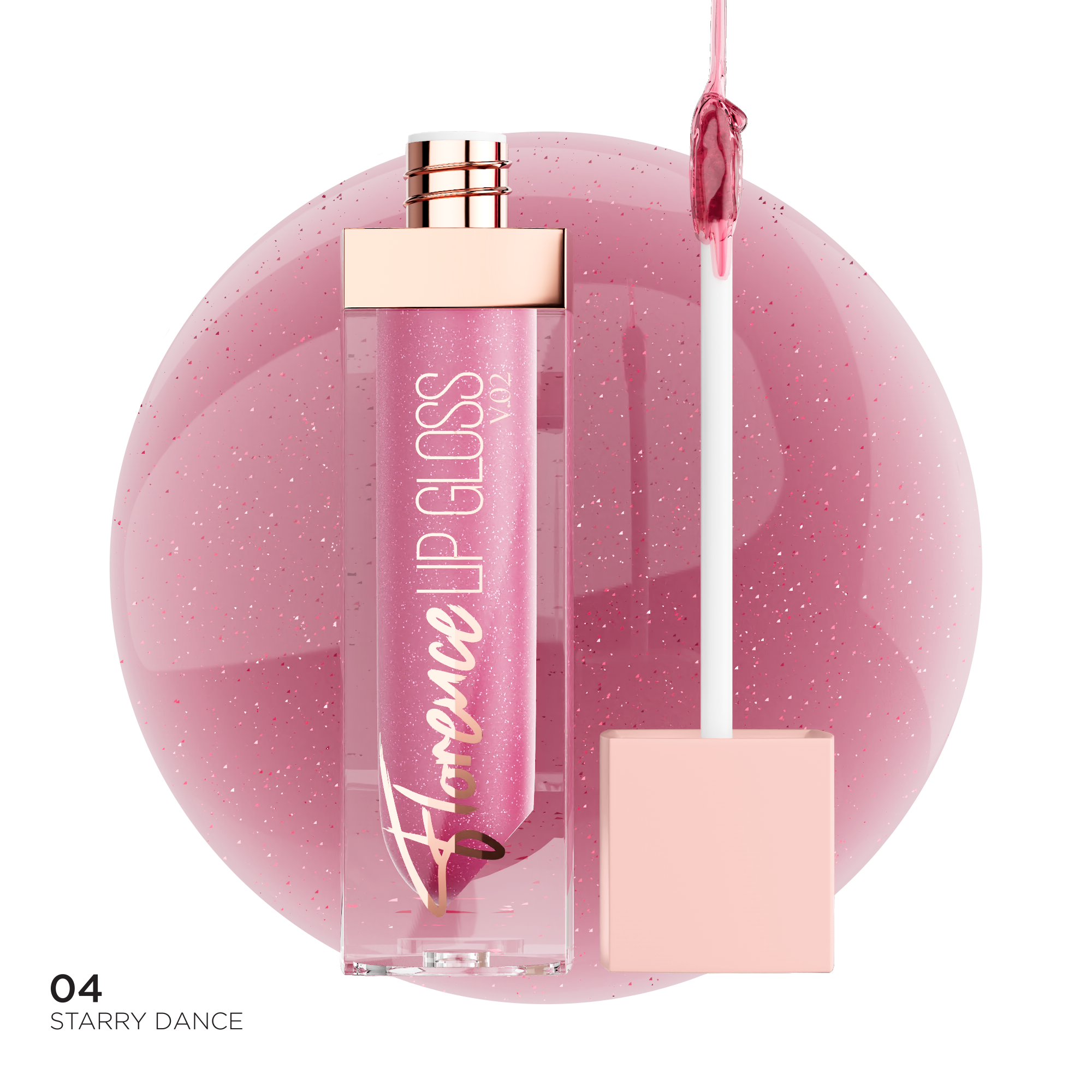 BBA By Suleman - Florence V.02 Lip Gloss - 04 Starry Dance