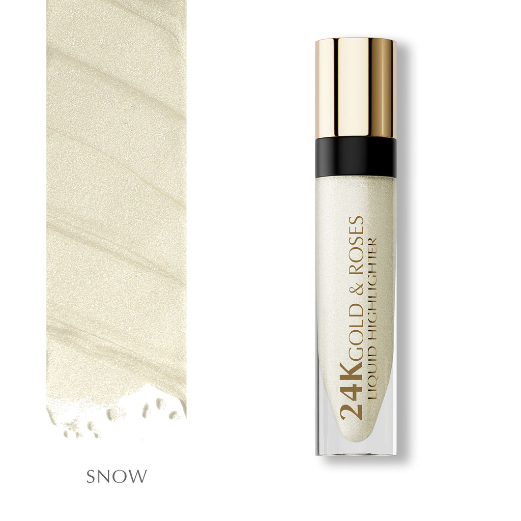 BBA By Suleman - 24K Gold & Roses Liquid Highlighter - Snow