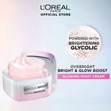 LOreal Paris - Glycolic Bright Glowing Night Cream - 50ml