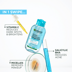 Garnier Salicylic + BHA Micellar Cleansing Water for Acne Prone Skin - 400ml