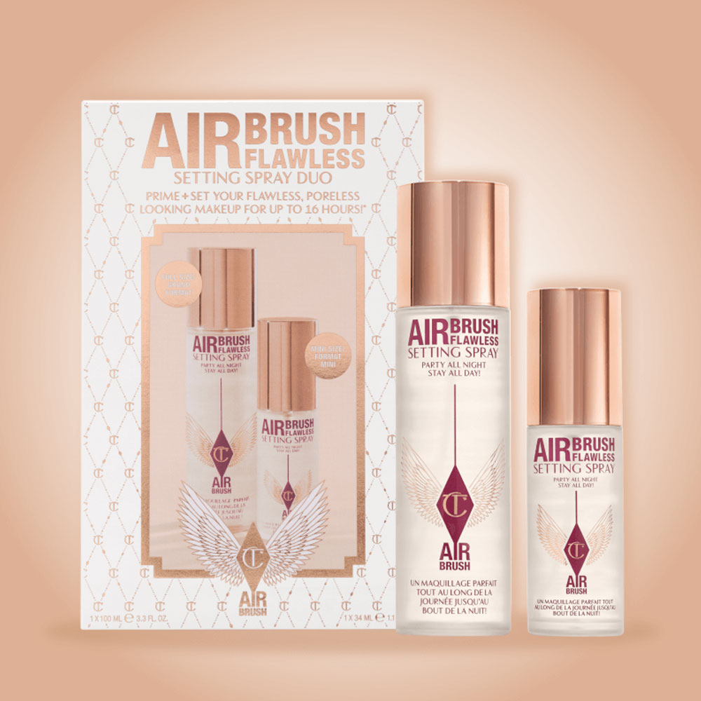 Charlotte Tilbury - AirBrush Flawless Setting Spray Duo Mini + Full Size
