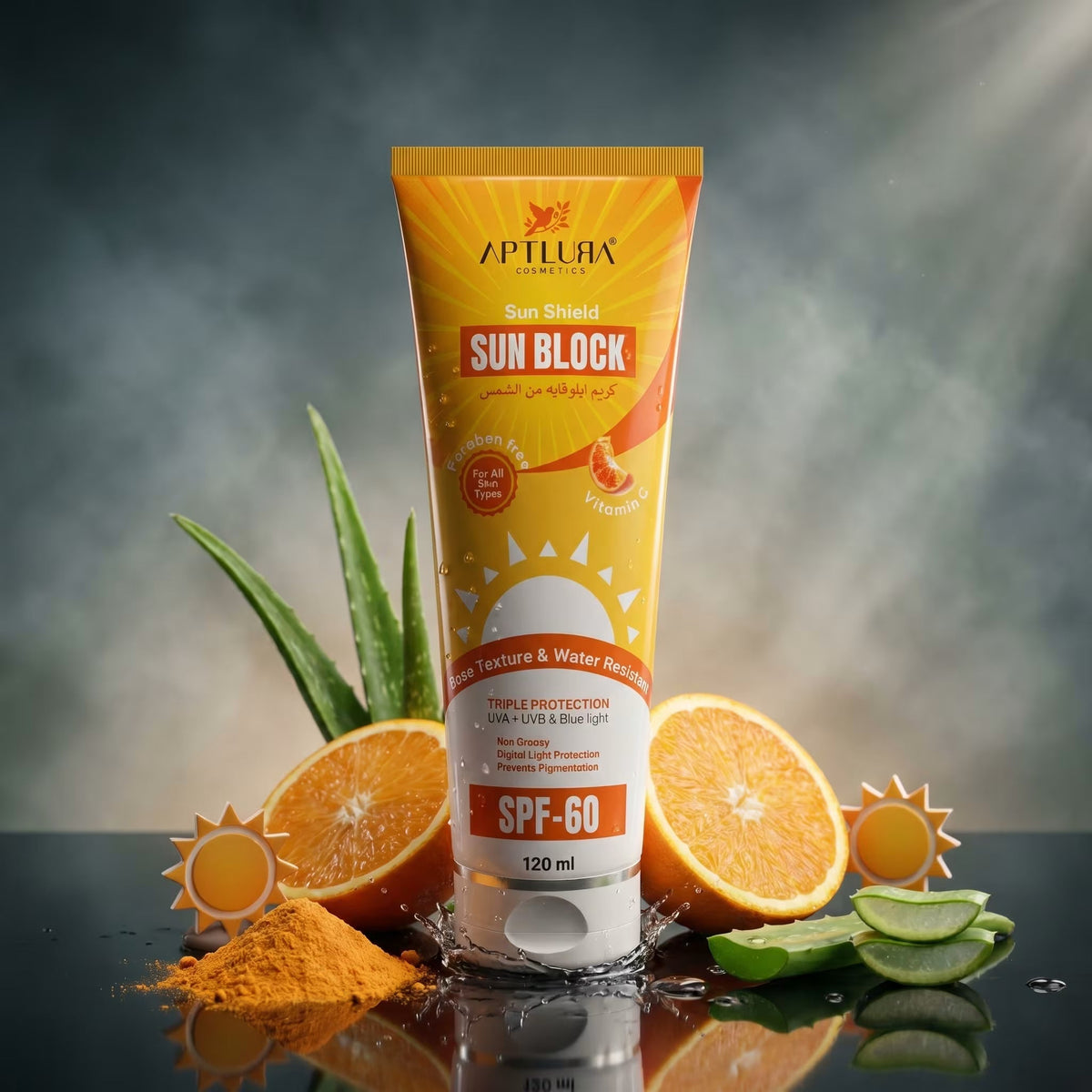 Aptlura SunBlock SPF-60 120ml