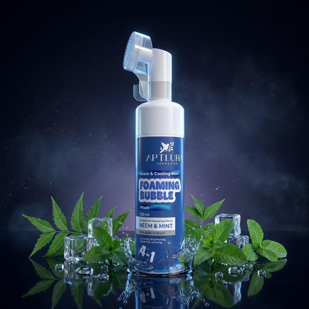 Aptlura Neem & Mint Foaming Bubble Facewash 150ml
