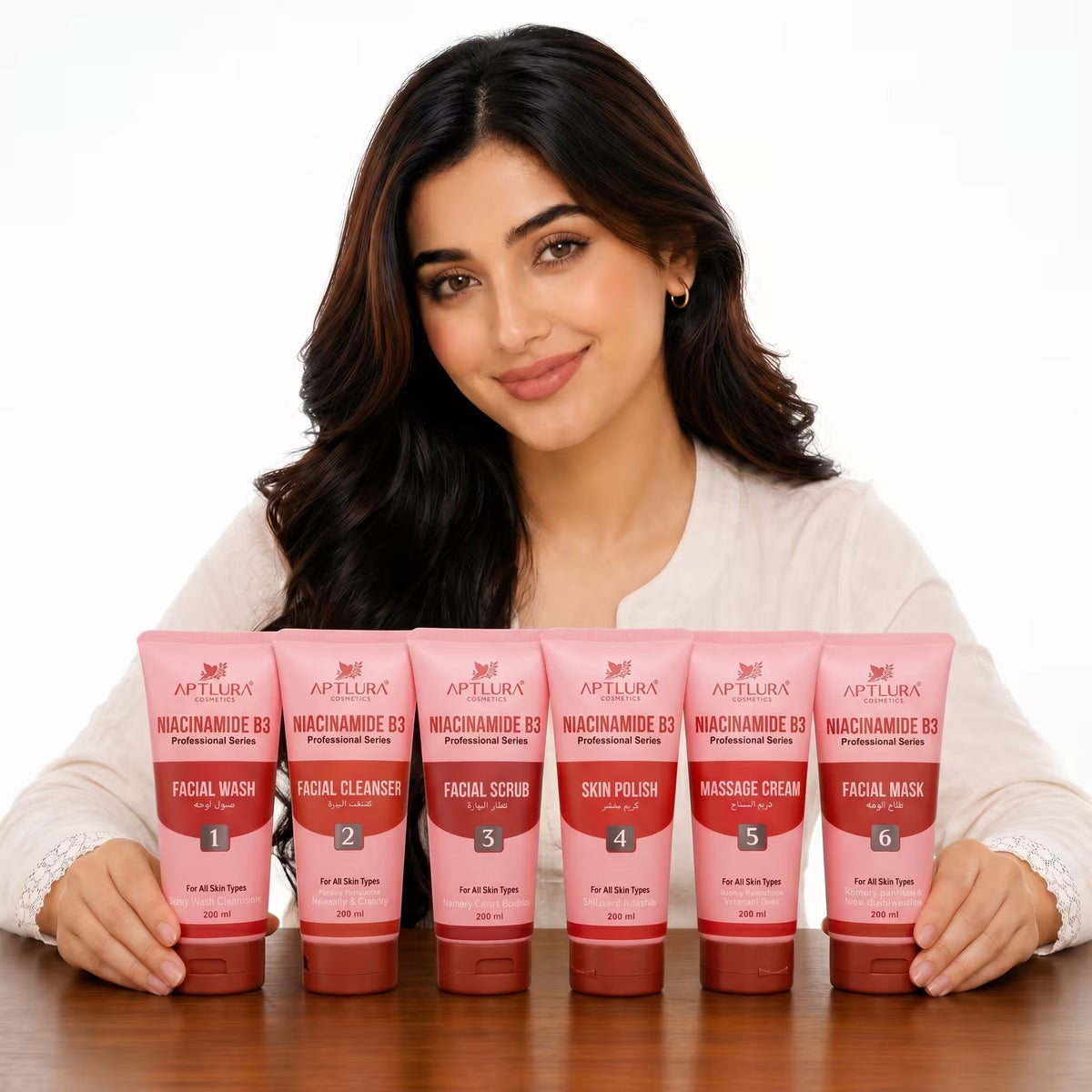 Aptlura Niacinamide Facial Kit (Bundle of 6)