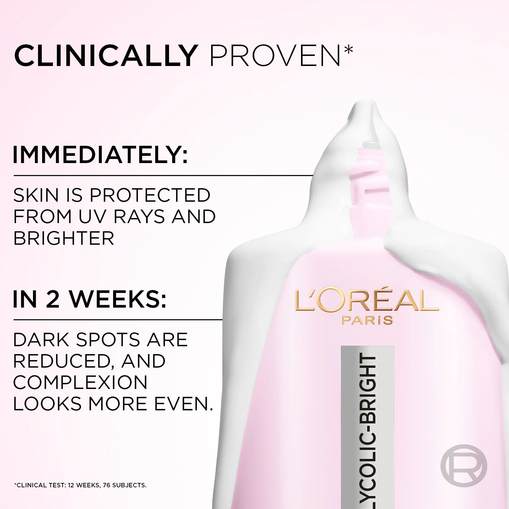 LOreal Paris - Glycolic Bright UV Fluid SPF 50+