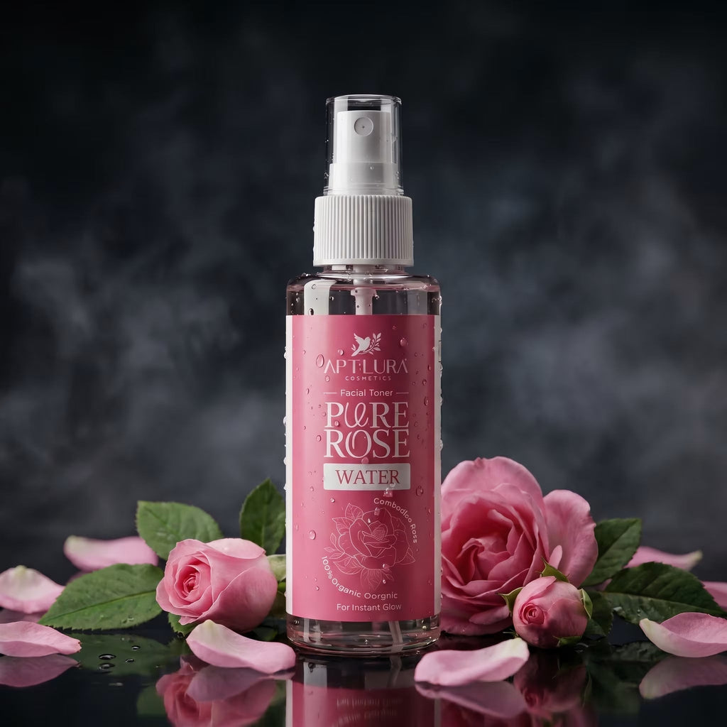 Aptlura Pure Rose Water Facial Toner – 120ml