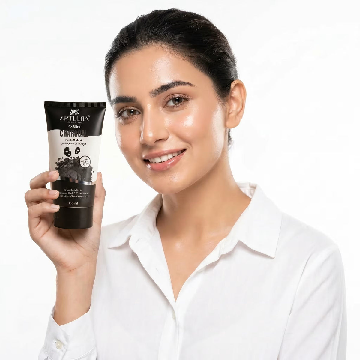 Aptlura Charcoal Peel Off Mask – 150ml
