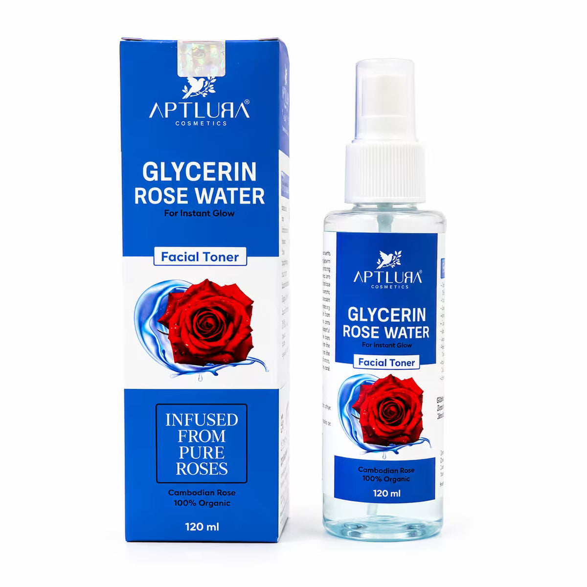 Aptlura Glycerin Rose Water Toner – 120ml