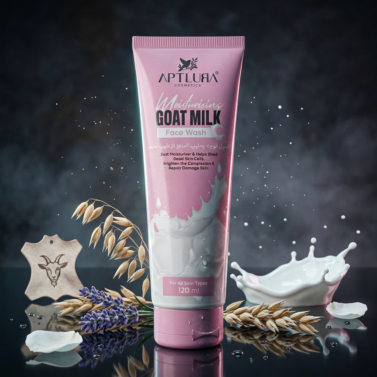 Aptlura Goat Milk Face Wash – 120ml