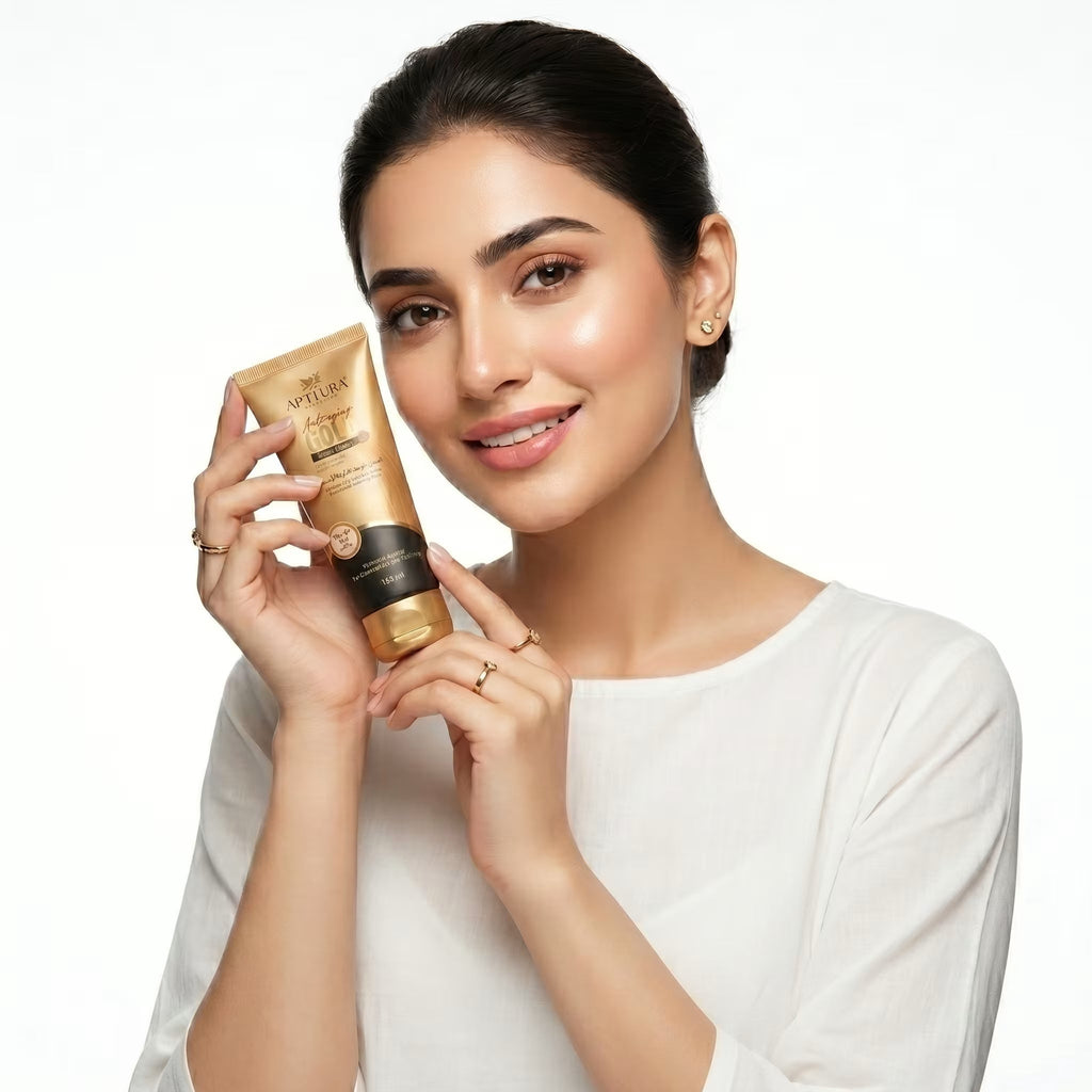 Aptlura Gold Face Wash – 120ml