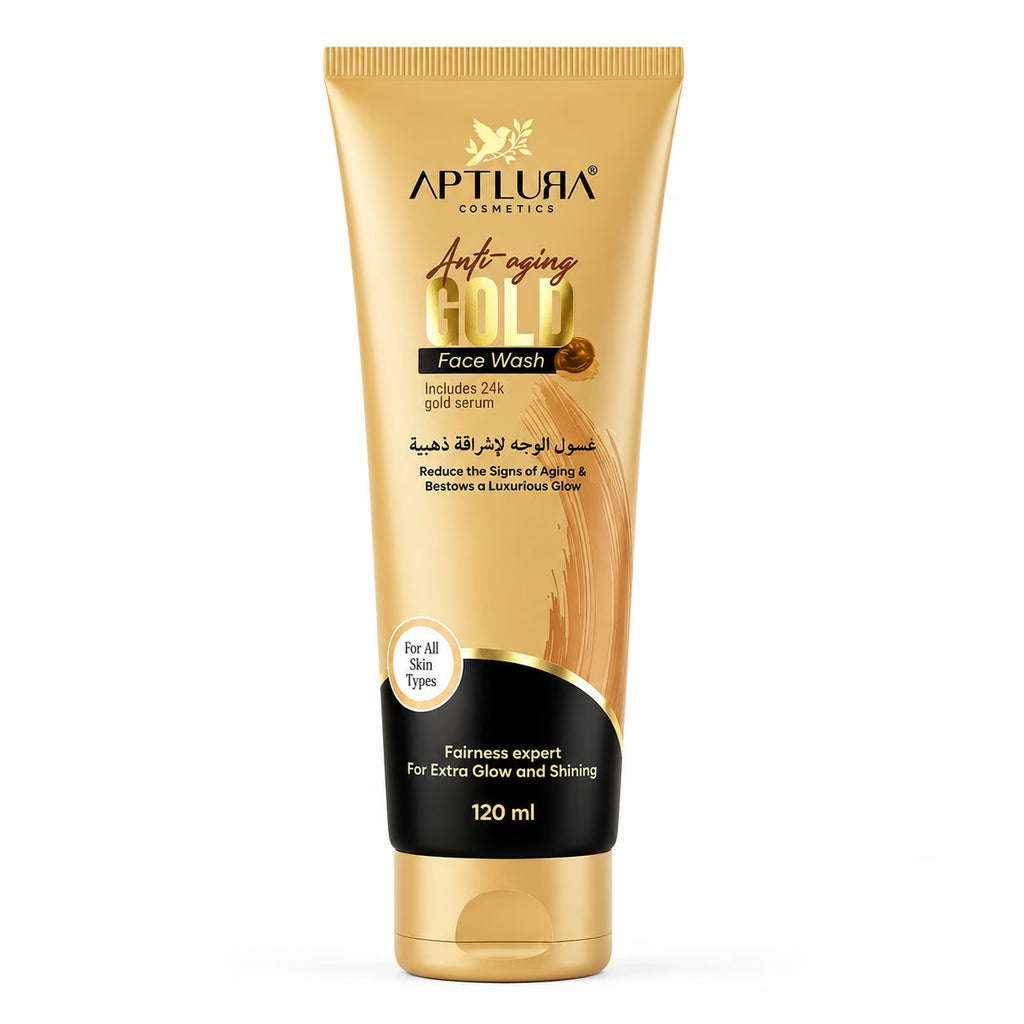 Aptlura Gold Face Wash – 120ml
