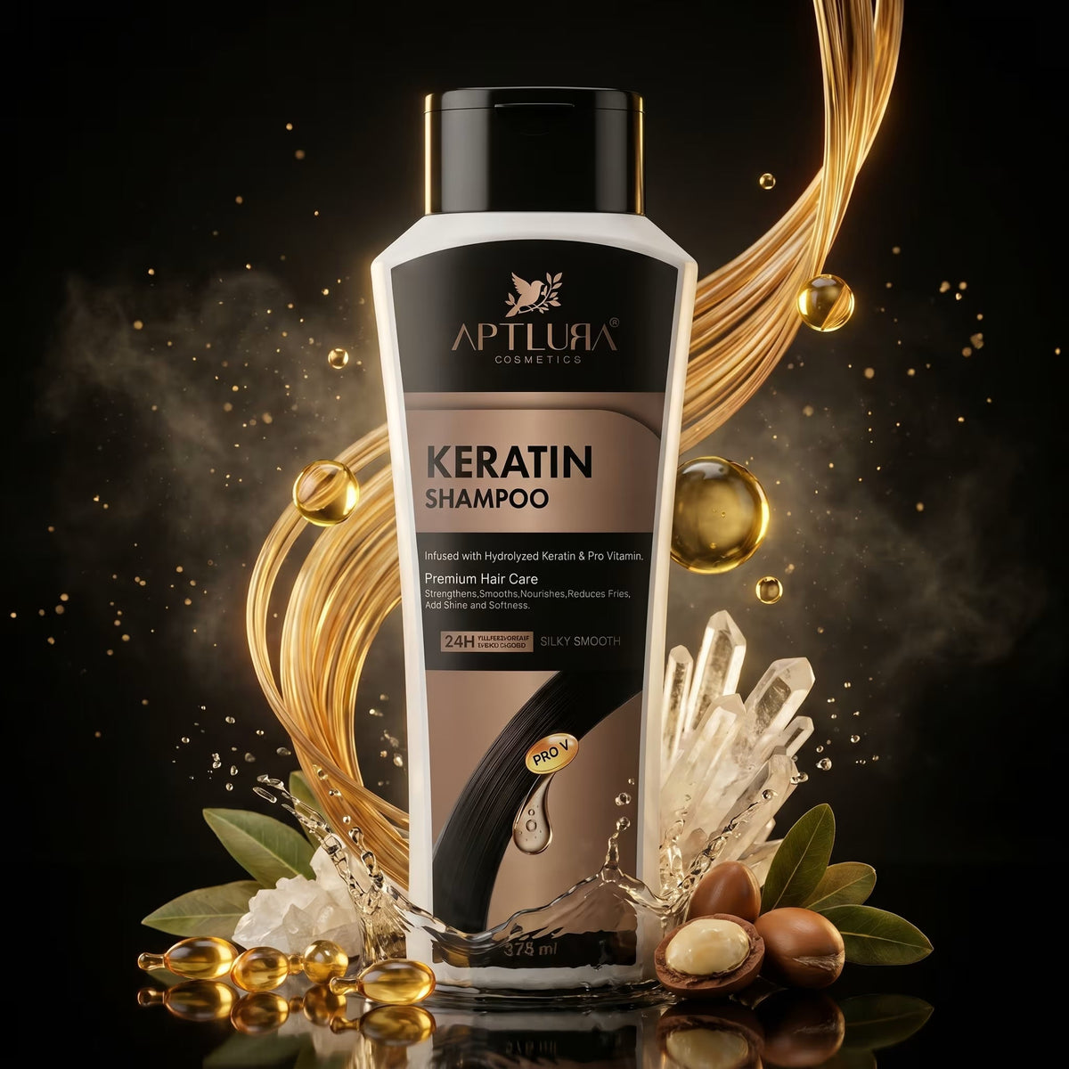 Aptlura Keratin Shampoo – 375ml