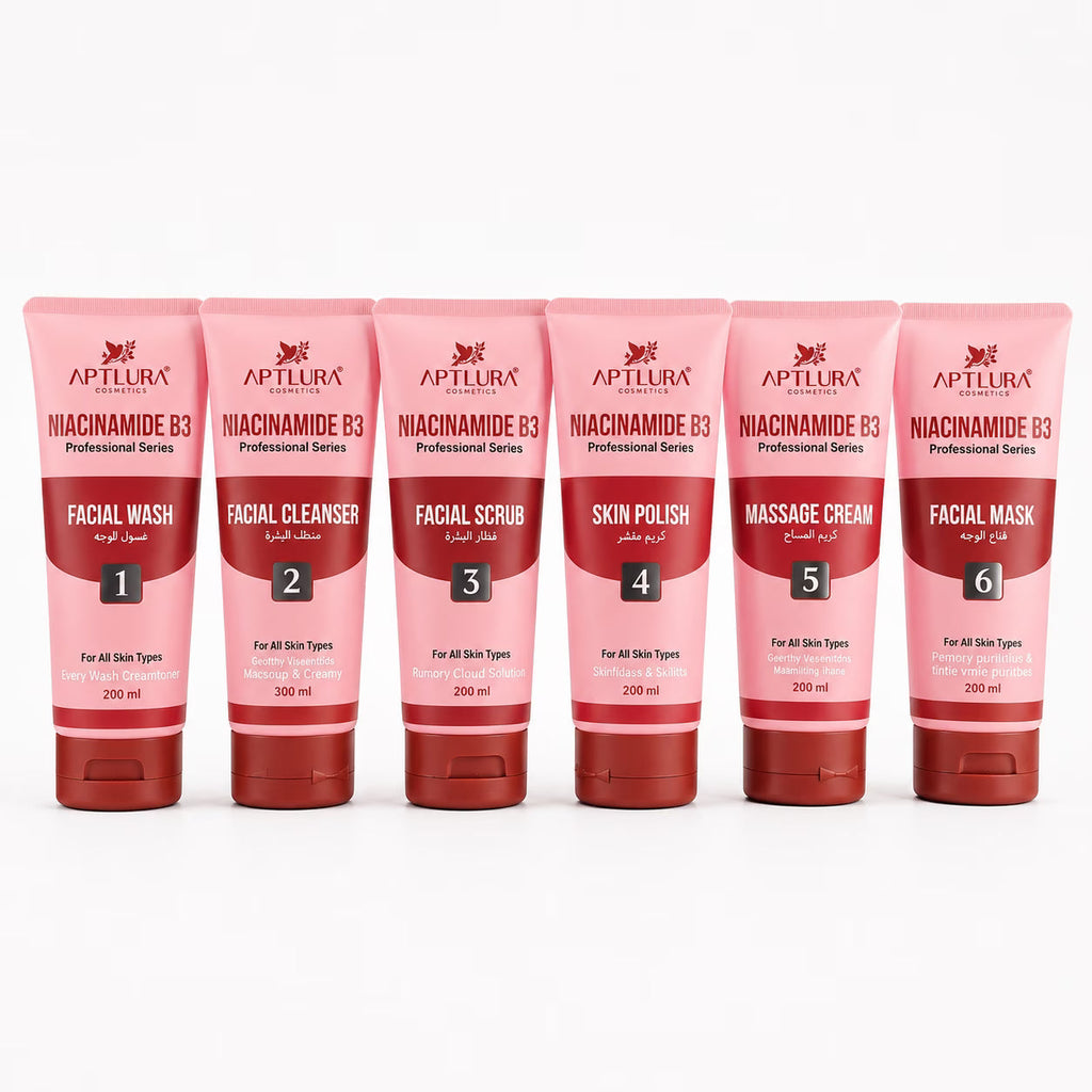 Aptlura Niacinamide Facial Kit (Bundle of 6)