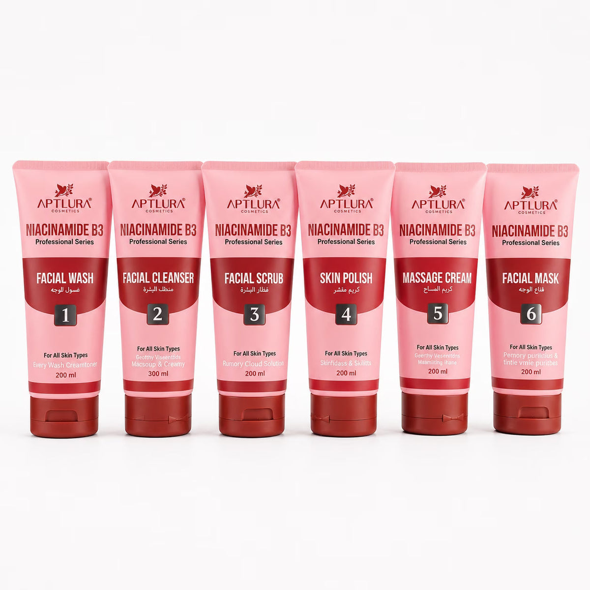 Aptlura Niacinamide Facial Kit (Bundle of 6)